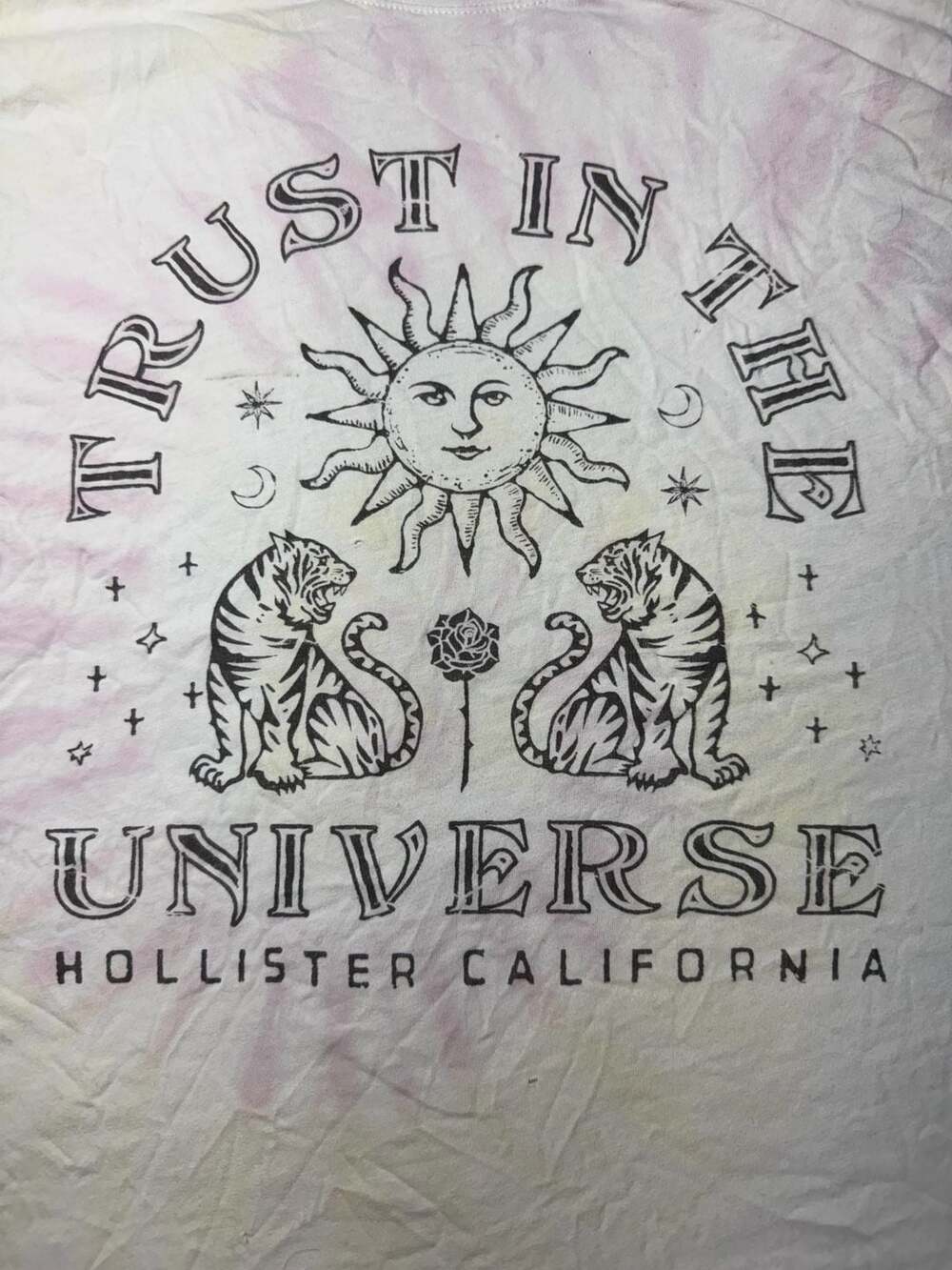 Hollister Tie Dye Top Hollister Co.